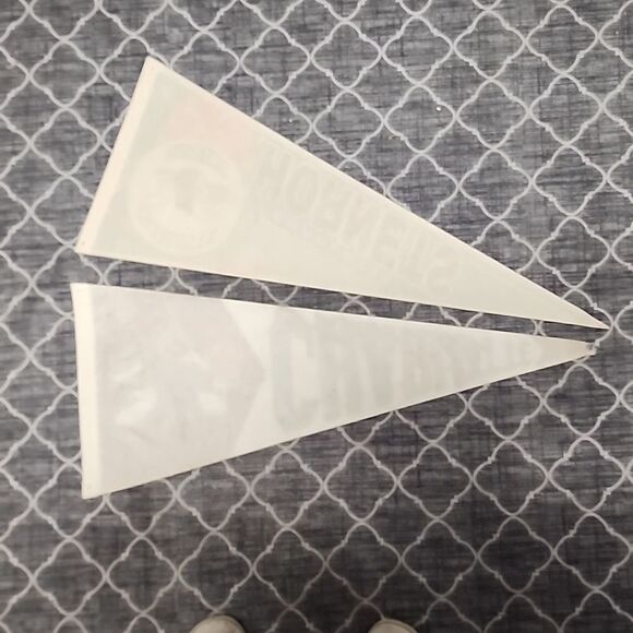 Charlotte Hornets 2 NBA 1990's souvenir pennants - Picture 4 of 4